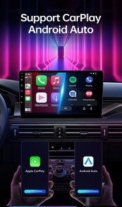 Henmall 9 polegadas Android Double Din Universal Car Radio 9 polegadas Android 2 Din Dvd Player com carro Play BT FM Touch Screen Car Radio - Product Image 4