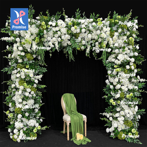 Promesa Decoración de boda en Turquía Estilo vintage tradicional Decoración DE BODA Arco de flores artificiales - Product Image 1