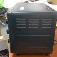Four électrique miniature en acier inoxydable de 25 L avec thermostat réglable et protection contre la surchauffe pour un usage domestique et extérieur 220 V
