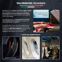 Étui de téléphone de luxe en Alcantara pour iPhone 15/15 Pro/15 Pro Max, housse magnétique en daim avec porte-cartes, vente en gros d'usine