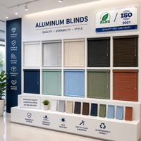 Stores en aluminium haute résistance de 25 mm pour l'ombrage intérieur des appartements, lames durables à ressort, stores de fenêtre