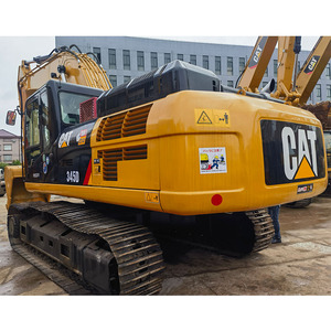 Excavadora usada Caterpillar 345D de 45 toneladas, excavadora hidráulica usada CAT 345D para trabajos de minería. - Product Image 1