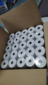 Papel Térmico para Fax de 80x80mm, Rollo de Papel para Caja Registradora e Impresora Térmica - Product Image 6