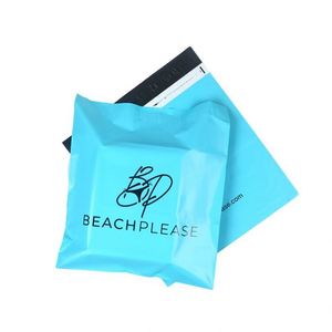 Bolsa de Embalaje de Plástico Resistente a Desgarros para Paquetería Postal, Bolsa de Envío Azul Ecológica para Entrega - Product Image 1