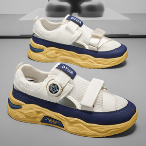 2026 Summer Men's Sandals High Appearance Breathable <b>Clogs</b> Trendy Outdoor Sports Beach Shoes with Rotating Button - Product Image 5