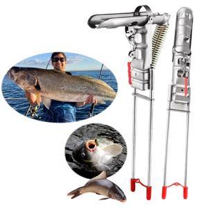 Automatic Spring Angle Fishing Pole Tackle Bracket Anti-Rust Steel Fishing Bracket <strong>Rod</strong> <strong>Holder</strong> Fish Tackle Pesca Accessory - Product Image 2