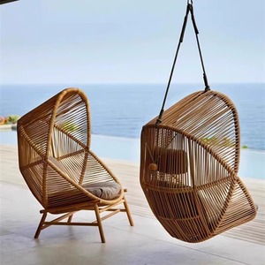 Ensemble <span class=keywords><strong>de</strong></span> chaise suspendue et canapé, <span class=keywords><strong>mobilier</strong></span> <span class=keywords><strong>de</strong></span> patio extérieur moderne et confortable en fer avec finition imprimée UV <span class=keywords><strong>pour</strong></span> le <span class=keywords><strong>jardin</strong></span> - Product Image 2
