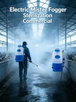 Pulvérisateur d'ozone super oxygéné commercial 25L, batterie lithium 20Ah, brumisateur électrique pour la désinfection et la stérilisation de grandes surfaces
