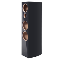 Grosir kabinet Loudspeaker kayu Shell Piano Lacquer kabinet Speaker aktif untuk penggunaan rumah