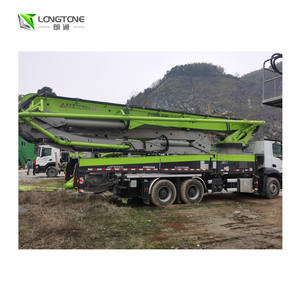 Bomba de hormigón usada Zoomlion montada en camión 37m 49m 50m 52m con motor diésel y componentes principales de motor y transmisión para maquinaria de camiones - Product Image 5