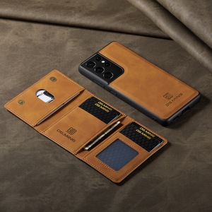 PARA <span class=keywords><strong>Samsung</strong></span> S24 <span class=keywords><strong>Ultra</strong></span> Magnetic Card Phone case S25 <span class=keywords><strong>Ultra</strong></span> Protective <span class=keywords><strong>Funda</strong></span> de cuero Z Fold5 A prueba de golpes S24PLUS PU - Product Image 3