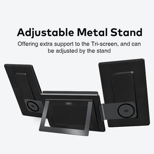 FOPO Best Seller - Support rétractable - Version plus large - Prêt à l'emploi - Moniteur portable de 16 pouces - Product Image 4