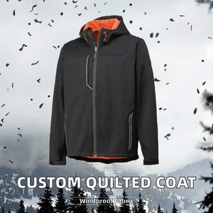 Veste coupe-vent légère et respirante pour homme, style sport, en polyester, patchwork, logo réfléchissant, coupe ajustée - Product Image 2