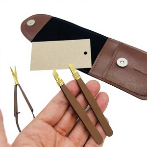 Pinzas para Pestañas JOMAY de Acero Inoxidable con Punta de Fibra, Color Negro y Dorado, 75 90 Grados, Empaque en Caja, Punta de Diamante para Extensión de Pestañas - Product Image 2