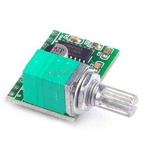 Carte d'amplificateur audio numérique miniature PAM8403 5V avec potentiomètre à interrupteur, carte d'amplificateur PAM8403 - Product Image 5