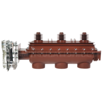Interruptor de corte de carga para interiores de 24kV, interruptor de corte de carga FL(R)N36 LBS MV HV, interruptor de corte de carga aislado con gas de alto voltaje para interiores SF6