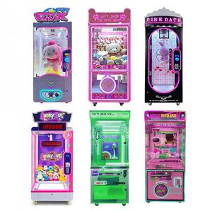 Ninix 74542 Amusement Park <b>Claw</b> <b>Machine</b> Stainless Steel Metal Construction 110/220V Power EU/US/UK/AU Plug Coin/Bill <b>Game</b> - Product Image 3