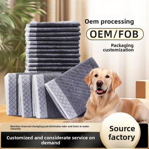Tapis absorbants pour animaux de compagnie, épais et désodorisants, couches jetables anti-urine avec SAP non tissé et pâte de bois pour chiens, chats et lapins - Product Image 4