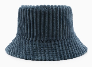 Corduroy <b>Bucket</b> <b>Hats</b> <b>Reversible</b> Travel Daily Cap Trendy Soft Warm Lightweight Outdoor Fisherman Fun Vacation Promotion Gift - Product Image 2