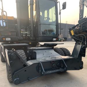 Quase Novo <span class=keywords><strong>Hyundai</strong></span> HW210 <span class=keywords><strong>210</strong></span> Escavadeira De Rodas <span class=keywords><strong>Hyundai</strong></span> 210w-9 21Ton Roda Digger 2024 Com Baixas Horas De Trabalho - Product Image 3