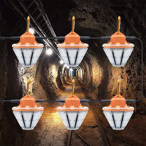 Hot Sale String Light Outdoor Waterproof IP68 60W For Construction Site Camping String Light Mountain Cross Country