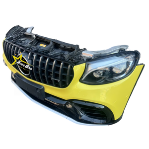 Vente en gros d'accessoires de pare-chocs de voiture d'occasion d'origine, ensemble de pare-chocs avant pour Mercedes-Benz <span class=keywords><strong>GLC</strong></span> 253 <span class=keywords><strong>AMG</strong></span> <span class=keywords><strong>63</strong></span> avec ensemble de phares - Product Image 3