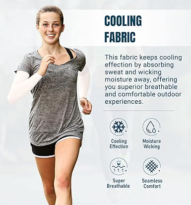 UV Protection Workout Sports Arm Sleeves UPF 50 Protection Nylon Thin Unisex Outdoor Cycling Sleeve Cover
