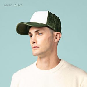 Mùa Hè Cổ Điển Lưới Rope Cap 3D Thêu Giản Dị Hai Toned Unisex Có Thể Điều Chỉnh Dây Đeo Trọng Lượng Nhẹ Trucker <span class=keywords><strong>Hat</strong></span> - Product Image 3