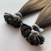 Extensions de cheveux naturels doublement étirés, qualité Remy supérieure, pointe plate # Tous les colorants peuvent être teints – Fournisseur de premier plan
