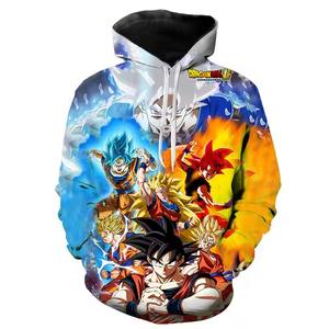 Nouveaux sweats à capuche personnalisés pour hommes, sweats à capuche Goku, sweats <span class=keywords><strong>d</strong></span>écontractés pour garçons et filles, sweats à capuche 3D personnalisés pour hommes, pulls à capuche, vêtements streetwear, ensemble de sweats à capuche - Product Image 3