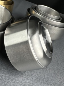 15.8cm di alta qualità doppio strato in acciaio inox stile coreano zuppa ciotola di grande capacità eco-friendly resistente al calore piatti ciotola - Product Image 5