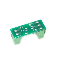 Módulo de aislamiento de optoacoplador de 1 vía/EL817/PC817/aislador optoelectrónico/optoacoplador/soporte de guía Cocker
