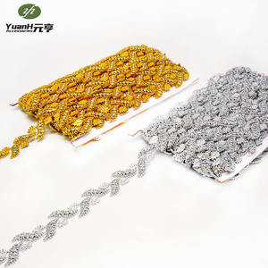 Chaîne de strass thermocollants en acrylique à prix d'usine pour sacs, chaussures, vêtements et projets DIY - Product Image 4