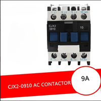 Contactor de Inversión de Motor HUYU CJX2-0910N, 9A, 1NO, Bobina Auxiliar AC240V 50Hz, Interbloqueo Mecánico Integrado, 3P