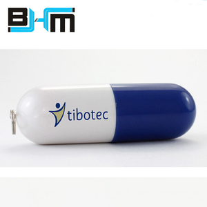 Thiết kế độc đáo y tế Pill Shape nhựa USB Pendrive mini xách tay 4GB 16GB 32GB 64GB USB <span class=keywords><strong>Flash</strong></span> Drive - Product Image 3