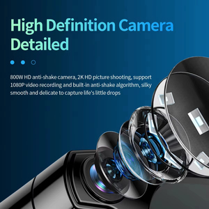 Óculos Inteligentes 2 em 1 4K com IA, Câmera de Gravação com IA de 800W pixels, Foto HD, Vídeo, Chamada de Voz, Tradução, À Prova D'água - Product Image 1