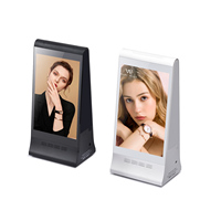 Menu de table numérique LCD pour restaurant avec batterie rechargeable, publicités vidéo HD, commande automatique QR et contrôle du contenu à distance