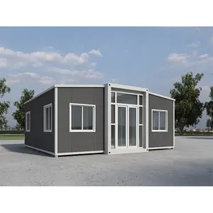 Casas Prefabricadas Modernas Granny Flat 2 3 4 Bedroom Expandable Container House Extensions