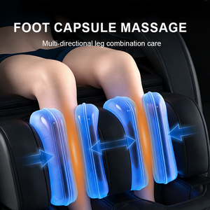 Fauteuil de massage rotatif intelligent Lingvita Pro, ergonomique, gain de place, <span class=keywords><strong>siège</strong></span> inclinable à gravité zéro, automatique - Product Image 5