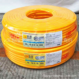 ท่อพีวีซีแรงดันสูงสีเหลืองขนาด7.5X13 8.5x14 10x16 13X20สำหรับปั๊มลม - Product Image 3