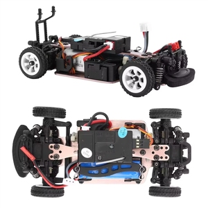 WLtoys - Coche RC 1/28 2.4G 4WD de 4 Canales con Control Remoto, Vehículo de Carreras y Derrapes de Alta Velocidad (30KM/H), Cable USB, RTR <span class=keywords><strong>K969</strong></span> - Product Image 5