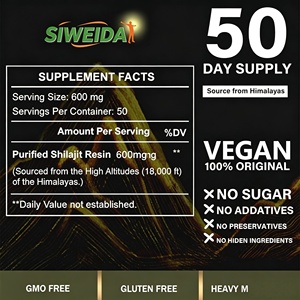 SIWEIDA Resine Shilajit Pure Himalaya Qualite Or 50g 60 <span class=keywords><strong>Acide</strong></span> Fulvique 85 Oligoelements Bio <span class=keywords><strong>Naturel</strong></span> Vegan Energie Complement - Product Image 6