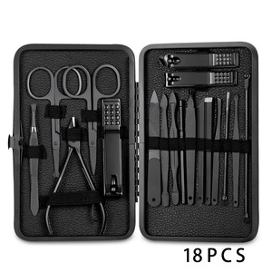 <span class=keywords><strong>Kit</strong></span> <span class=keywords><strong>Professionale</strong></span> 16 Pezzi in Acciaio Inossidabile per la Cura delle <span class=keywords><strong>Unghie</strong></span>, Set Manicure e Pedicure per Uomo e Donna con Elegante Scatola - Product Image 6