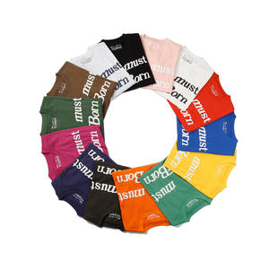 เสื้อยืดลำลองผู้ชายแบบใหม่ ทันสมัย แขนสั้น ทรงปกติ ผ้าฝ้าย 100% ระบายอากาศได้ดี พิมพ์ลายตัวอักษรเก๋ๆ คอกลม - Product Image 2