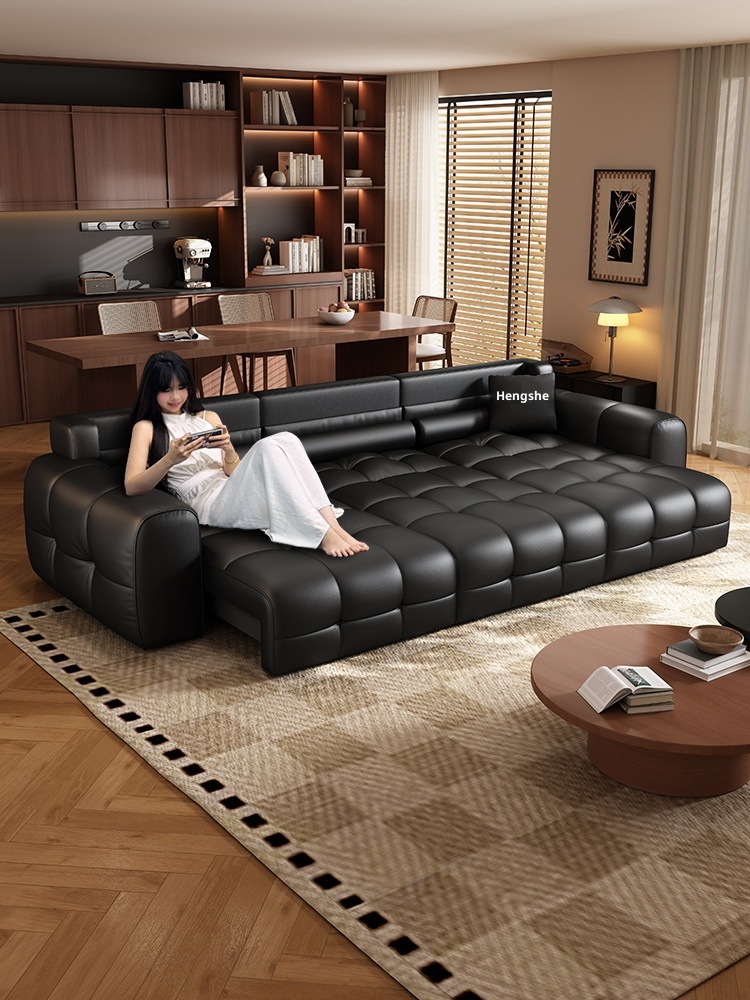 家具 Leather sofa cum bed Buy In Bulk Leather Sofa Cum Bed High-Quality Folding Mechanism