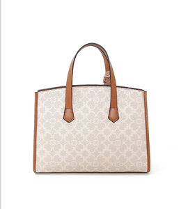 Sac Fourre-Tout Grand Luxe ODM OEM à Doublure Polyester pour Femmes, Sac à Main en Cuir PVC pour Femmes 2025 Imprimé Personnalisé avec Deux Poignées et Fermeture - Product Image 4