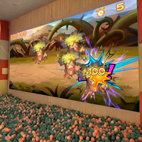 Équipement de jeu interactif de projection de balles à prix compétitif pour centres d'activités intérieurs pour enfants