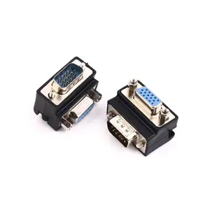 Angle 90 degree VGA Male to VGA Female adapter 1080P Cabletolink factory