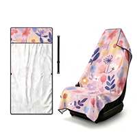 Serviette de plage en microfibre gaufrée à imprimé animal, douce, sans sable, très absorbante, séchage rapide, légère, surdimensionnée, luxe moderne