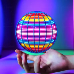 Boule Volante Rechargeable Lumineuse LED Automatique, Effet Galaxie, UFO Magique Flottant, Boomerang Extérieur, Globe Cosmique, Jouet Cadeau - Product Image 1